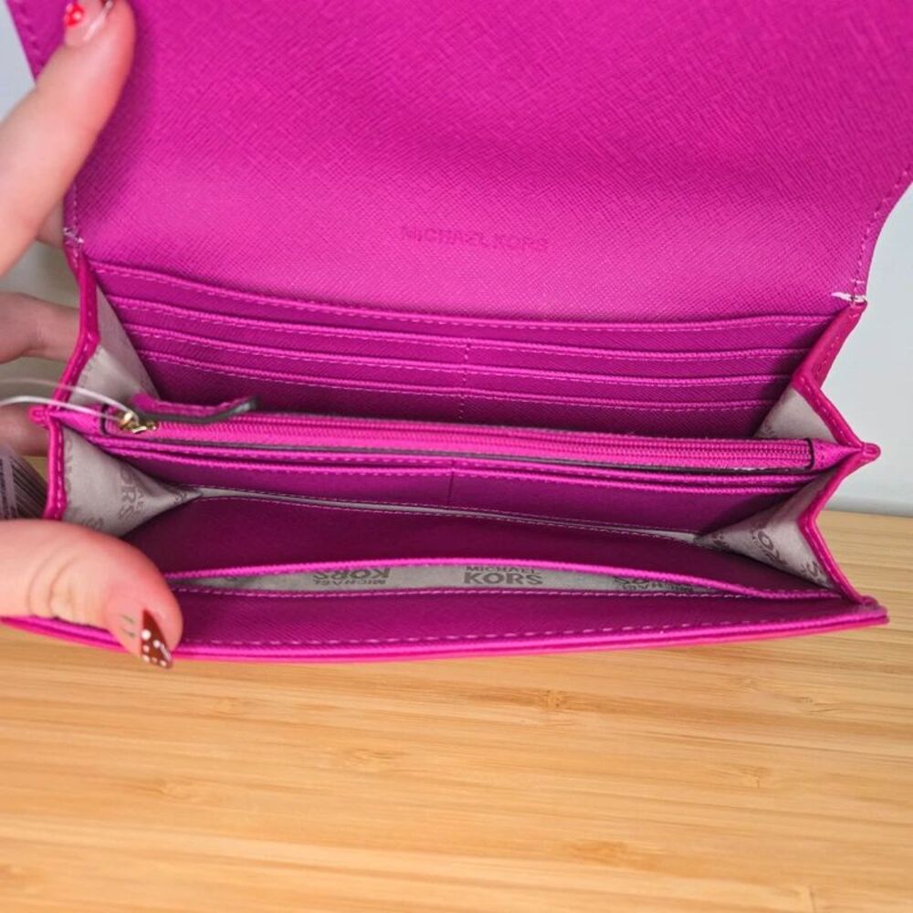 Michael Kors Pink Wallet - Picture 7 of 13